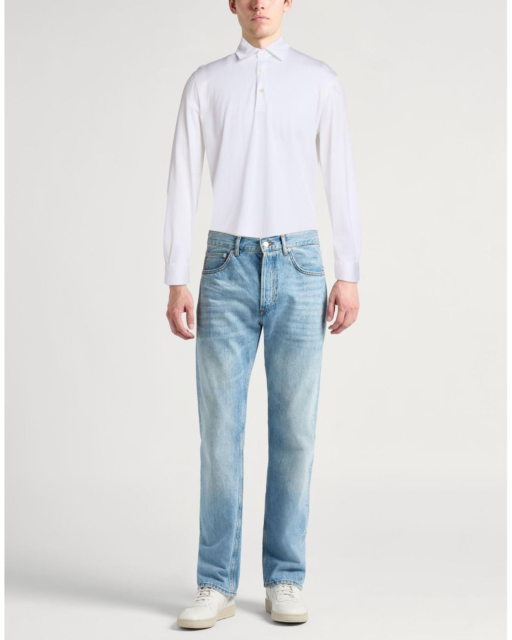 Polo di Herno in White da Uomo