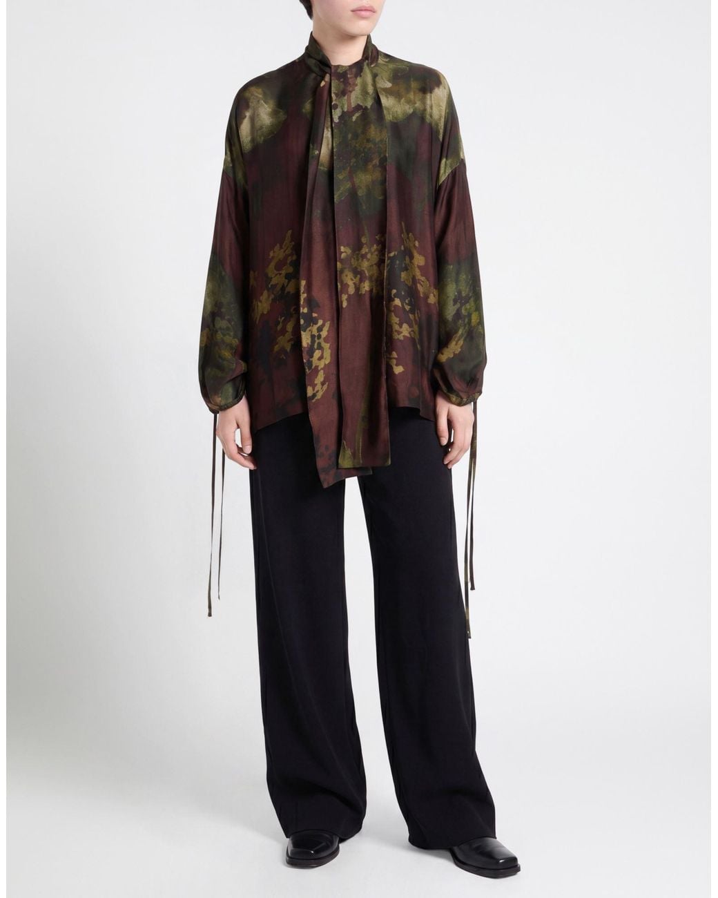 Masnada Brown Shirt Viscose