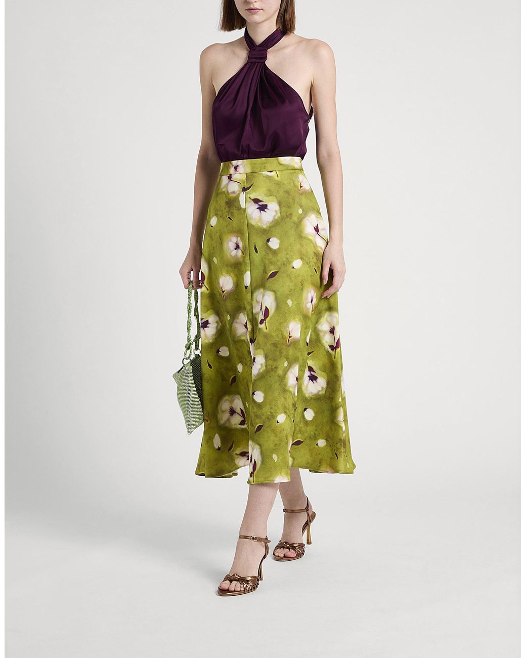 MAX&Co. Purple Alcano Mauve Top Viscose