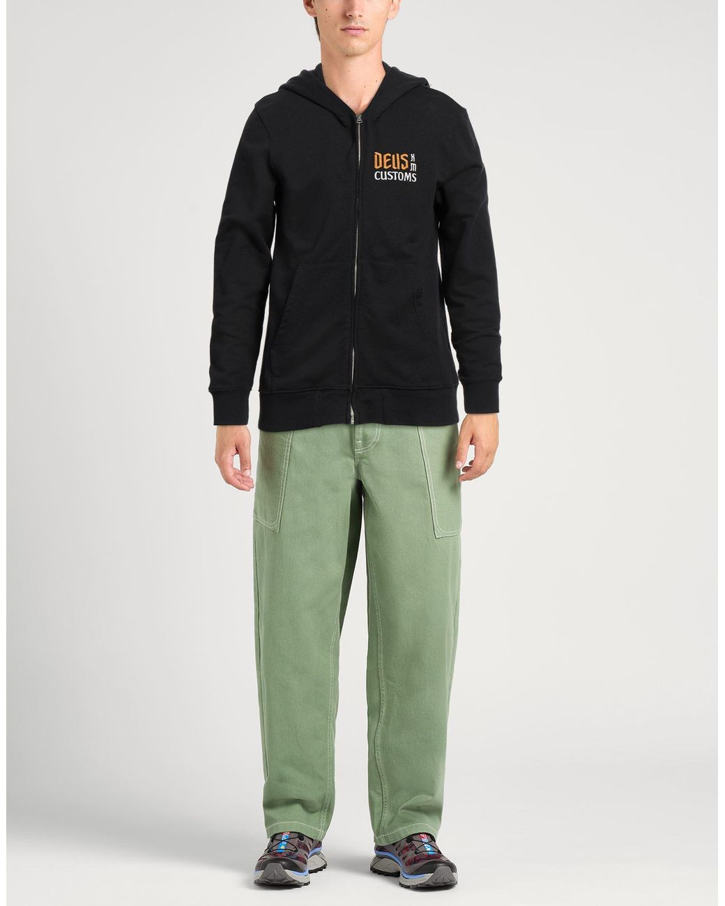 Deus Ex Machina Black Sweatshirt for men