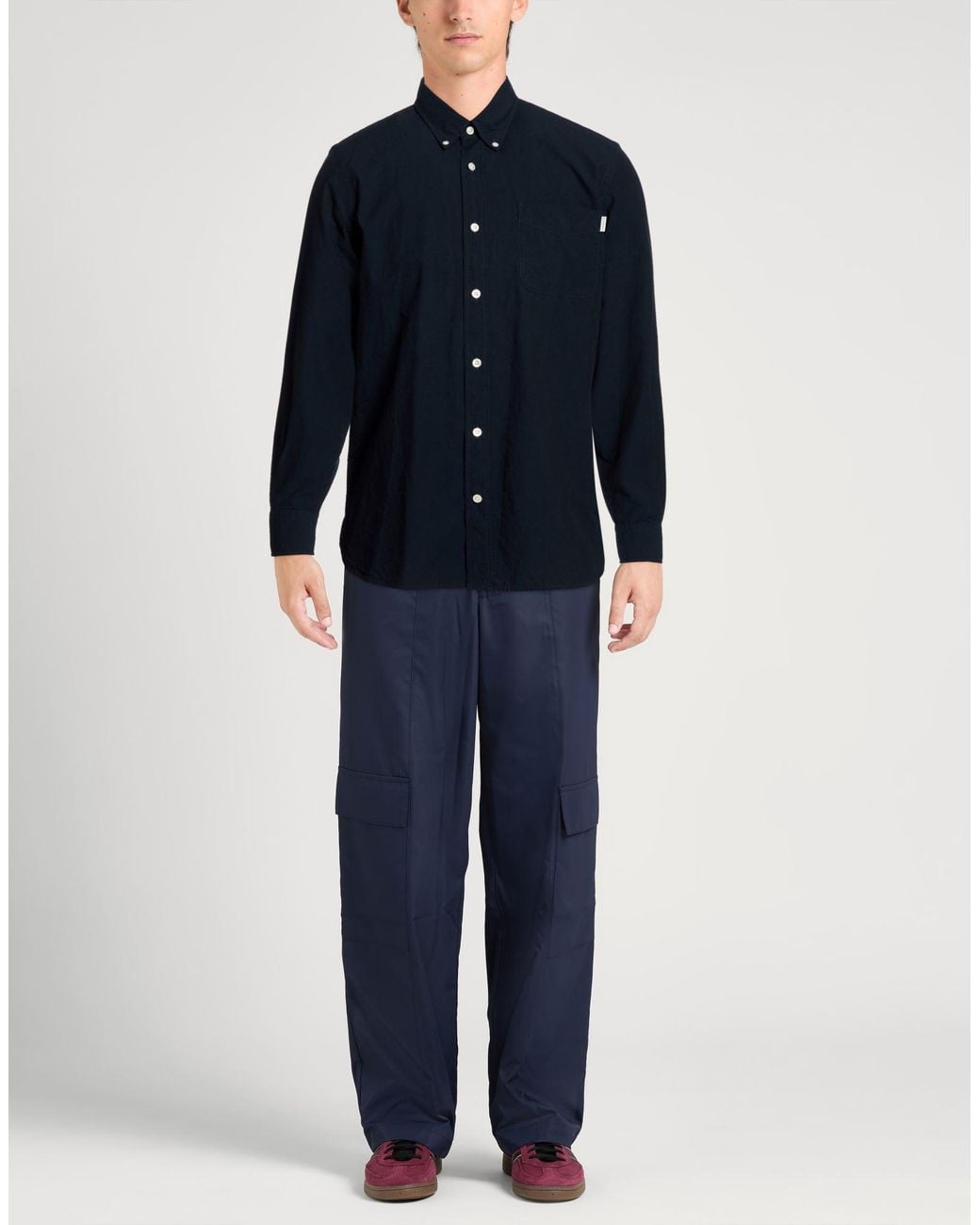 Camisa Woolrich de hombre de color Blue