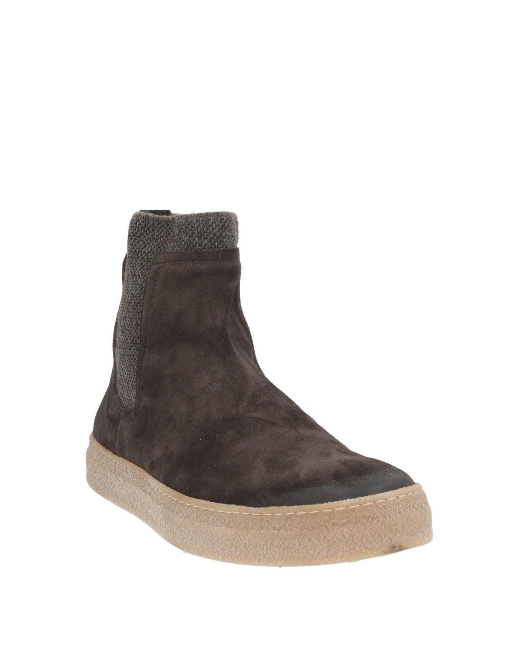 Fabiano Ricci Brown Ankle Boots Leather for men