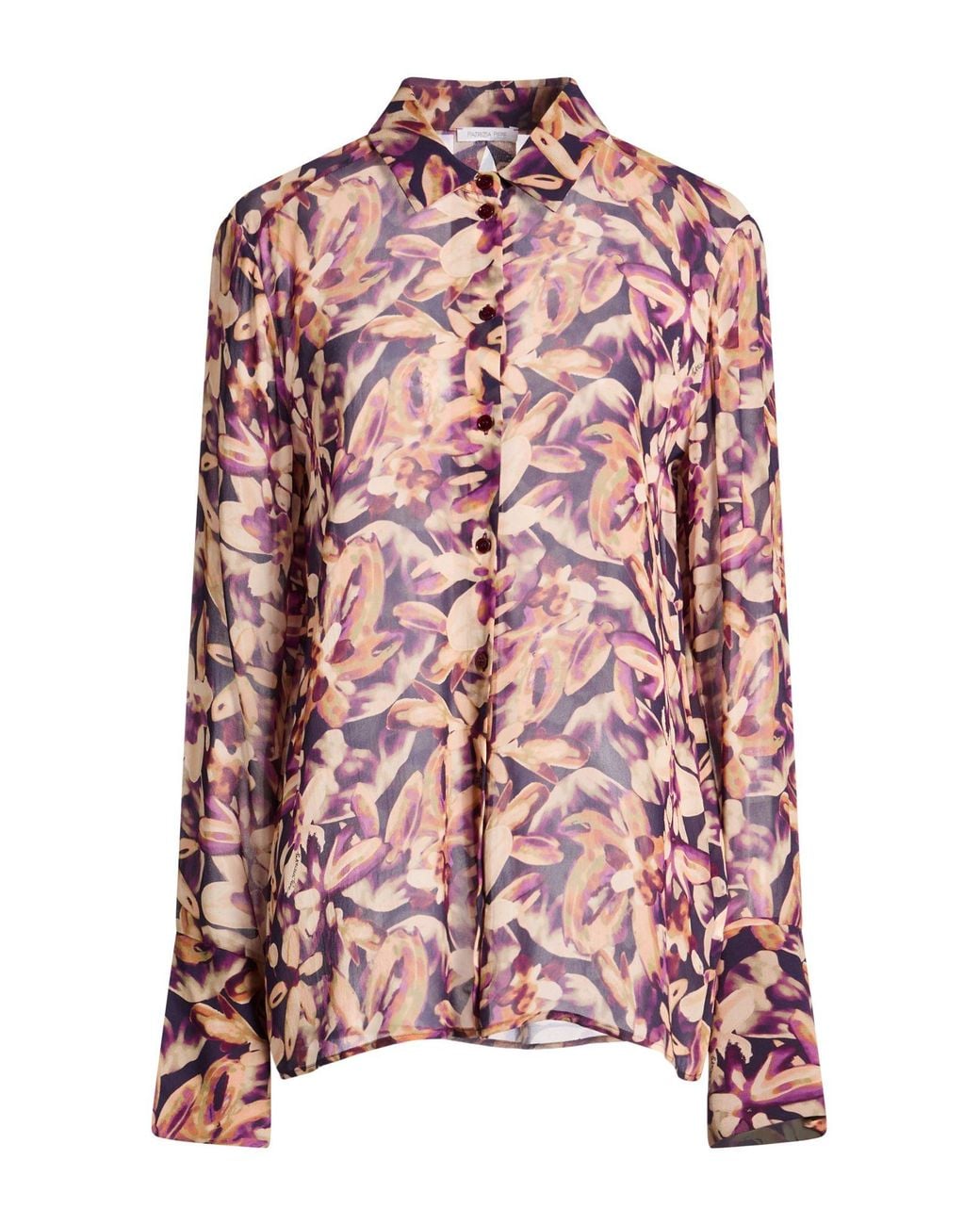 Patrizia Pepe Pink Shirt Viscose, Polyester