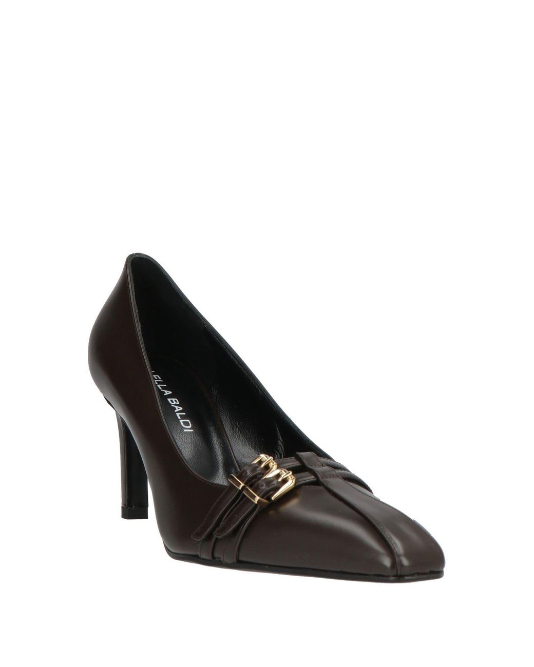 Lella Baldi Black Pumps Leather