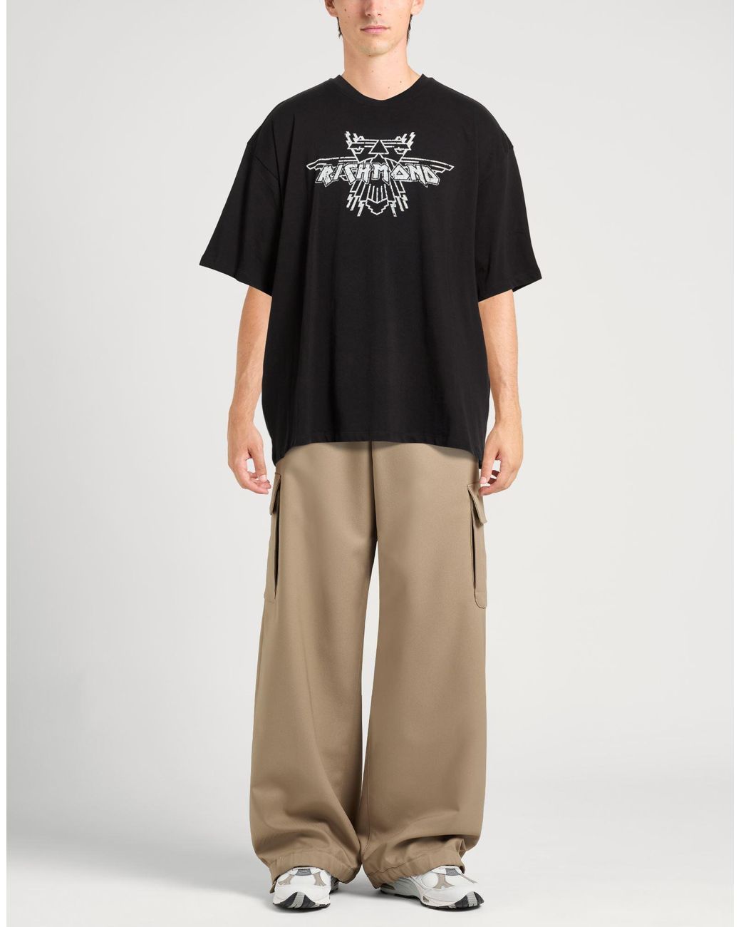 John Richmond Black T-Shirt for men