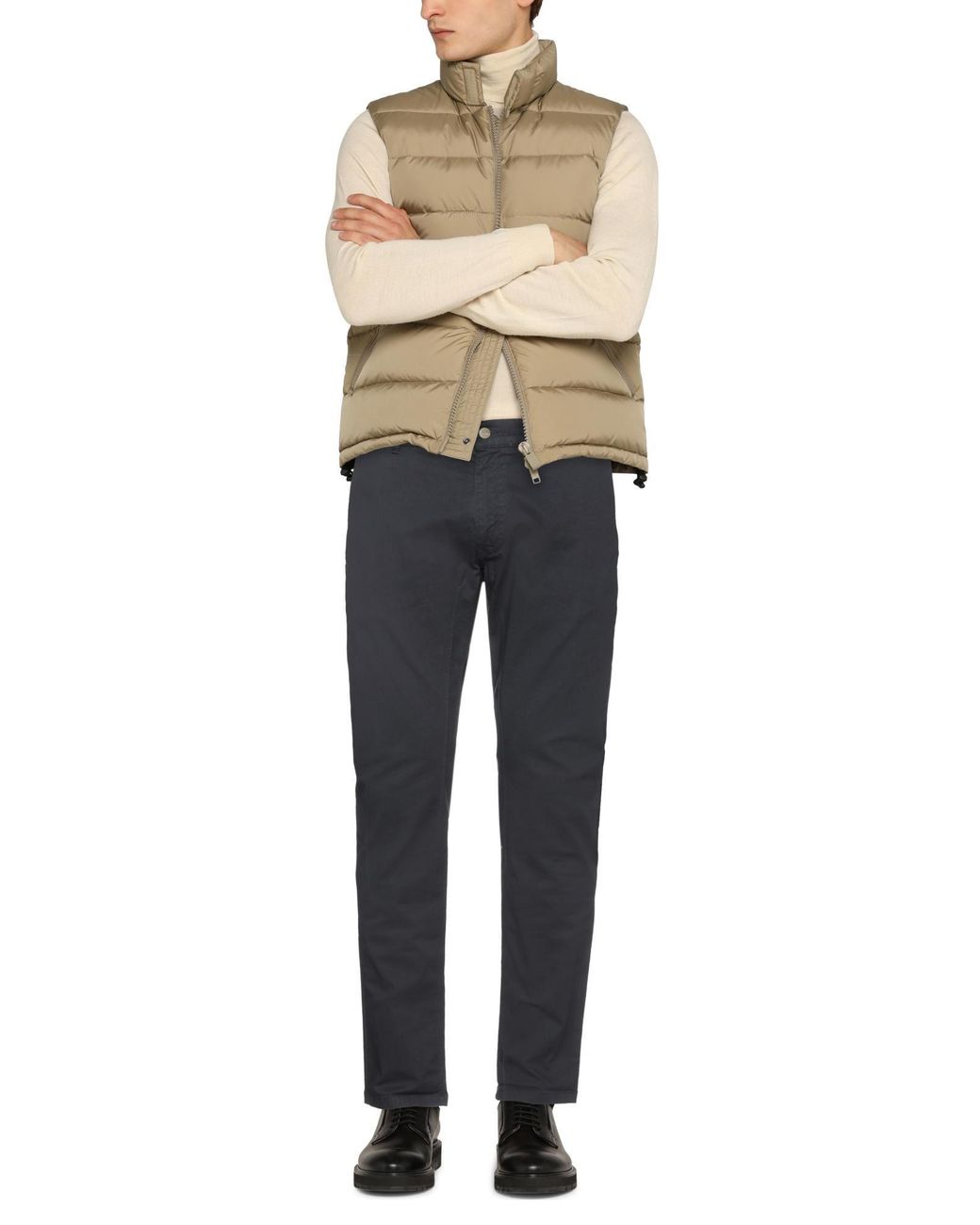 Daniele Alessandrini Blue Trouser for men