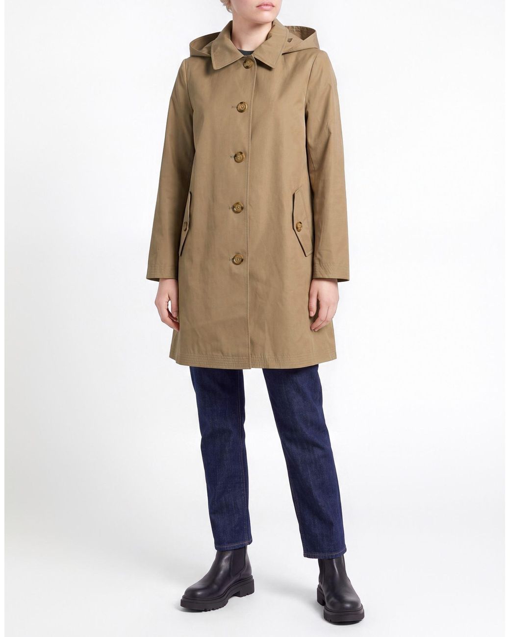 Ralph Lauren Natural Overcoat & Trench Coat