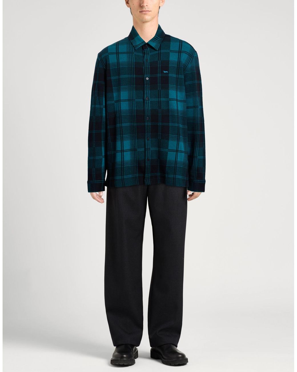 Harmont & Blaine Blue Shirt Cotton for men