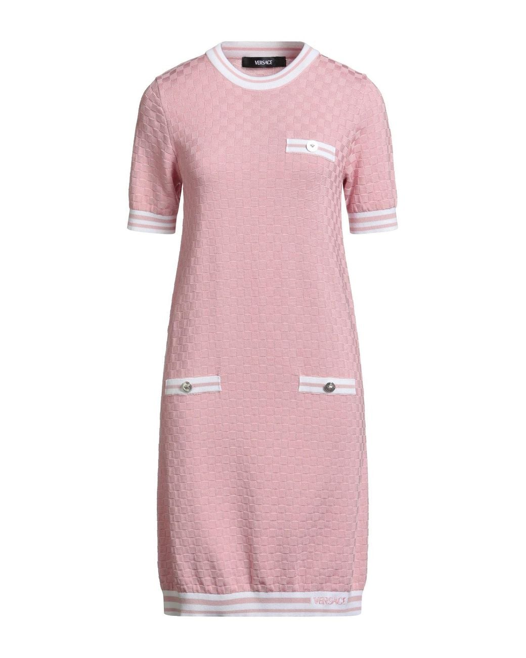 Versace Pink Mini Dress