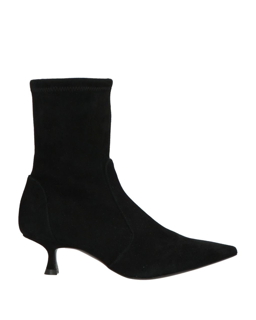 Stuart Weitzman Black Ankle Boots