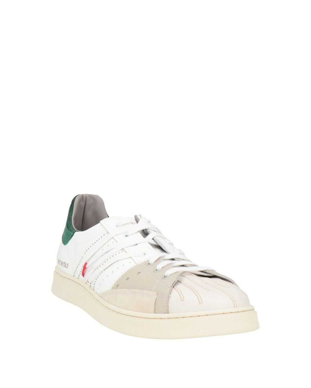 HIDNANDER White Sneakers Leather for men