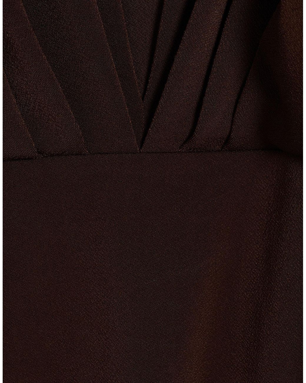 ANDAMANE Brown Bodysuit Viscose, Elastane