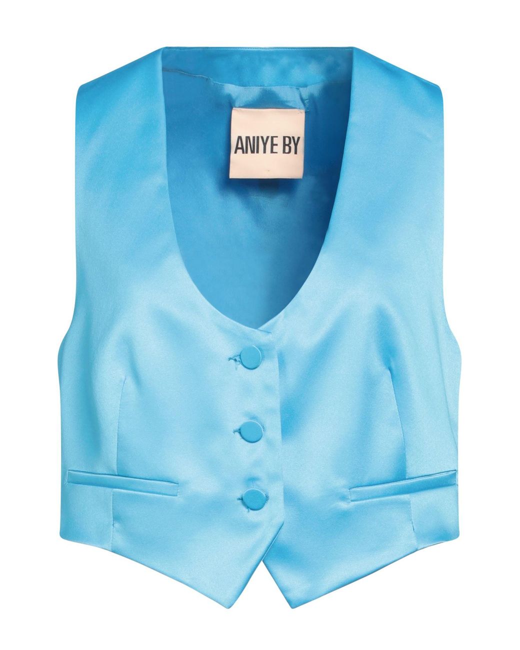 Aniye By Blue Azure Tailored Vest Polyester, Elastane