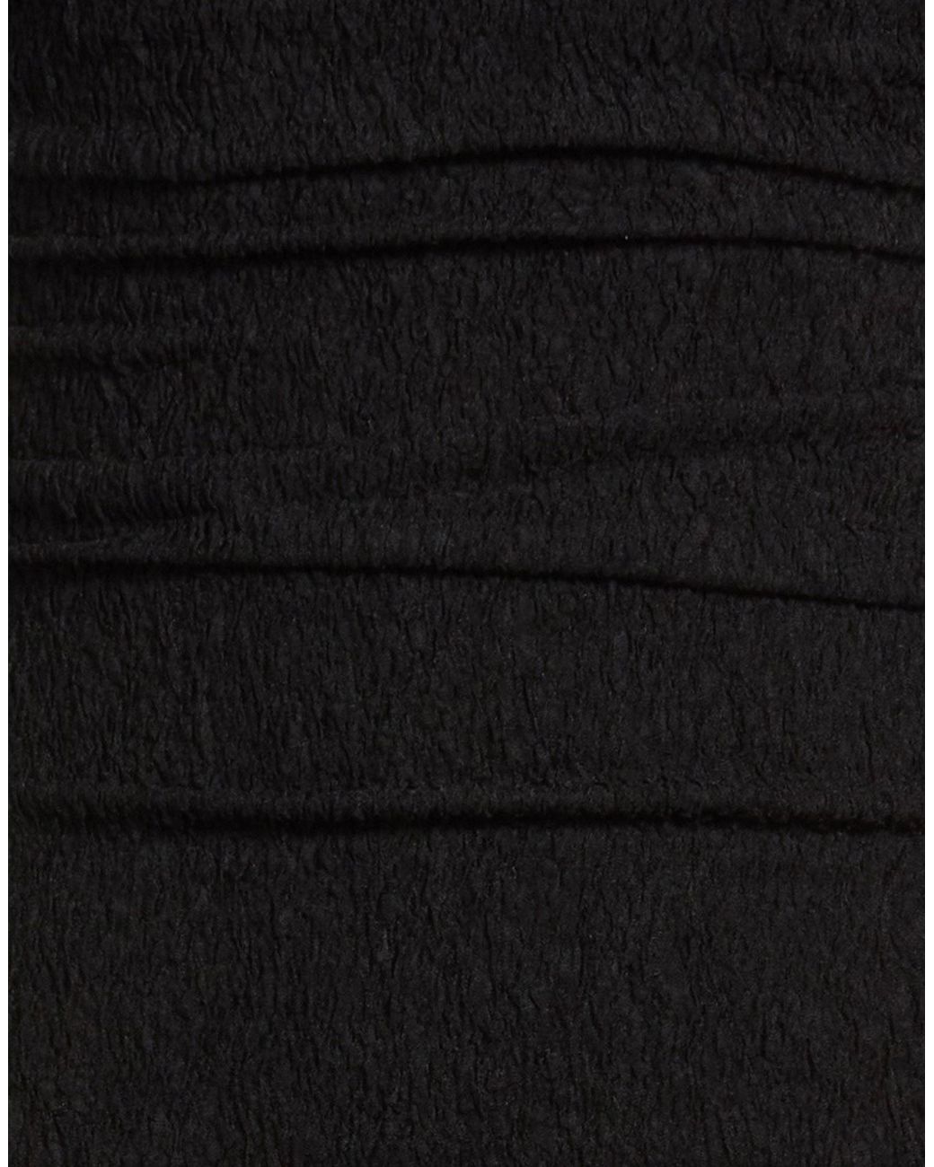 Ba&sh Black Mini Dress Polyester, Elastane