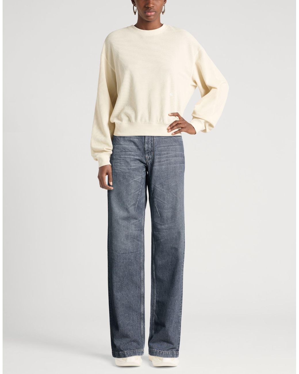 Rick Owens Blue Jeans Cotton