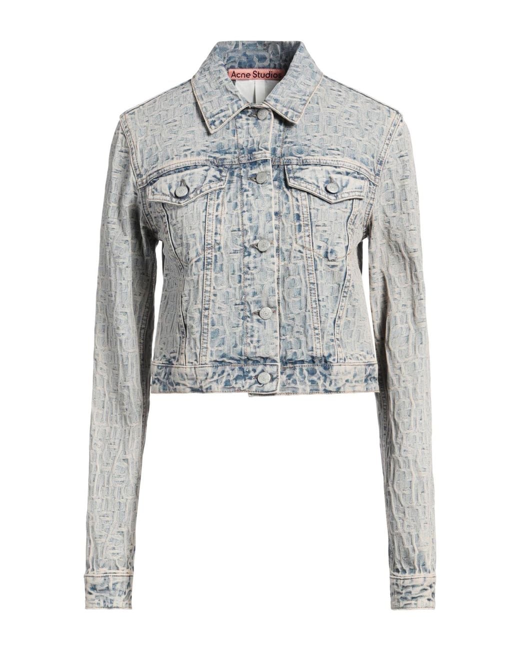 Acne Blue Denim Outerwear