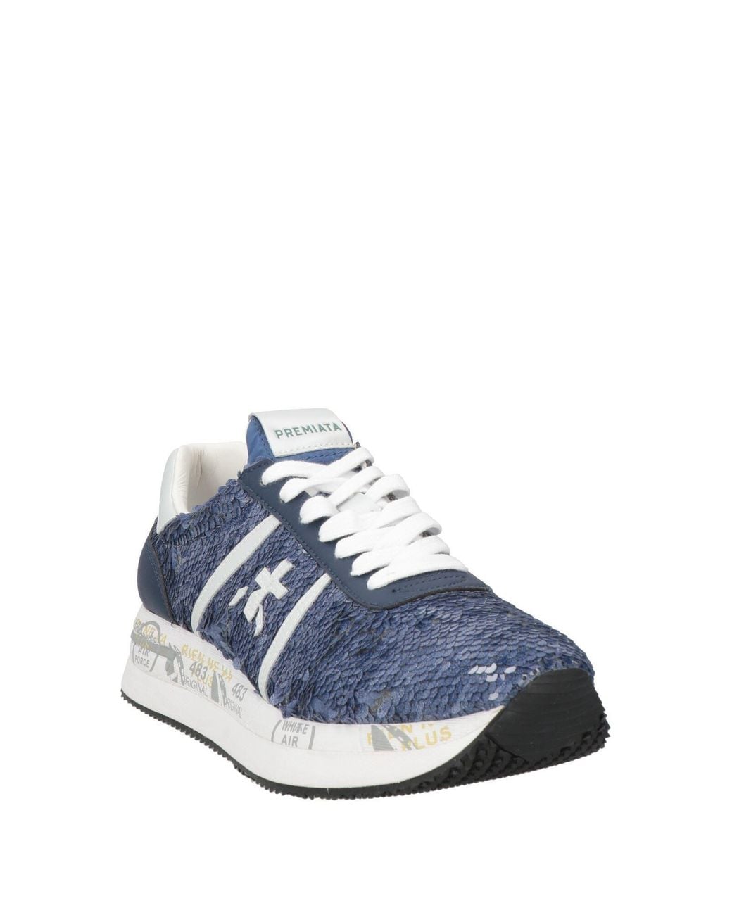 Premiata Blue Trainers