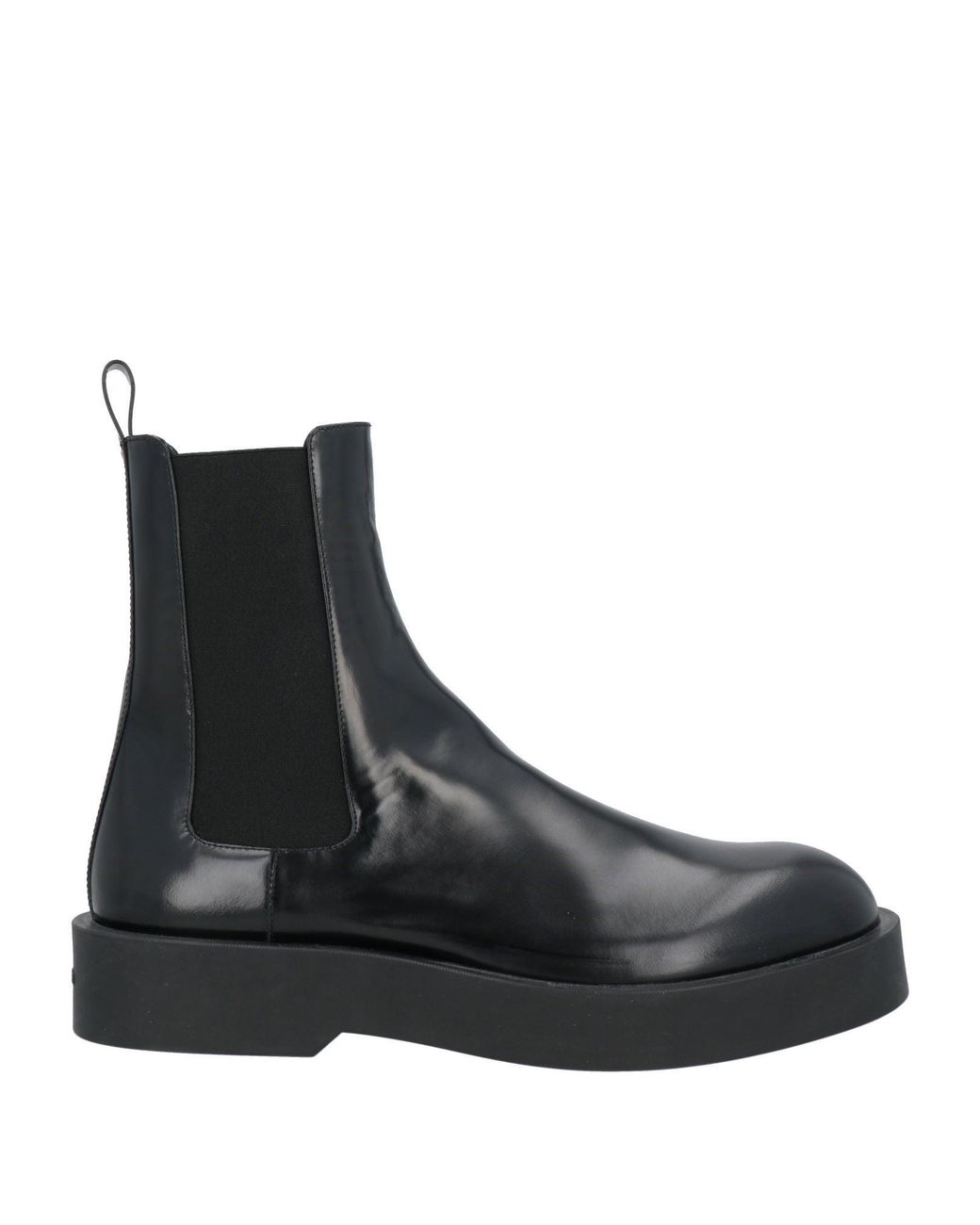 Jil Sander Black Ankle Boots Leather for men