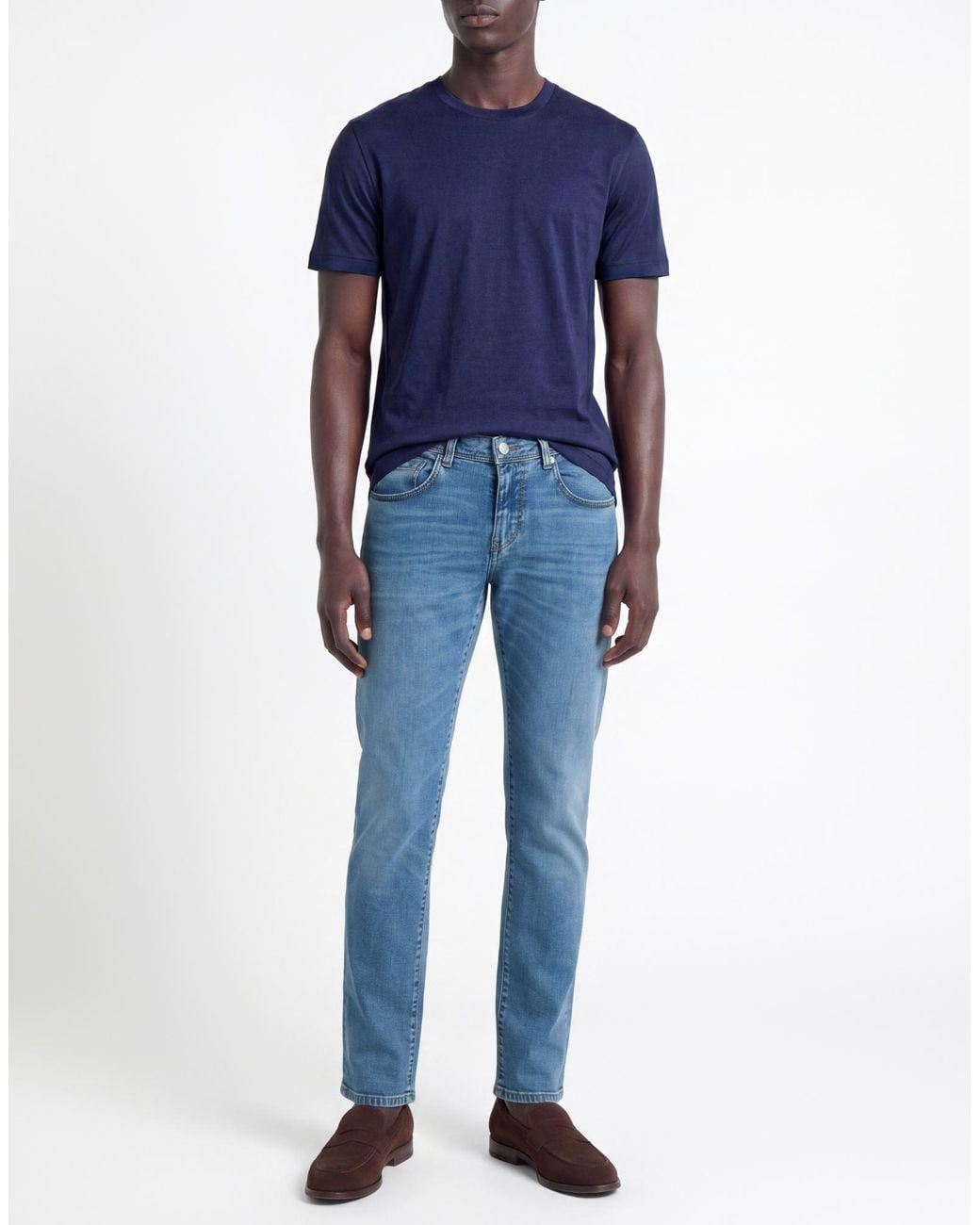 Baldessarini Blue Jeans Cotton, Elastane for men