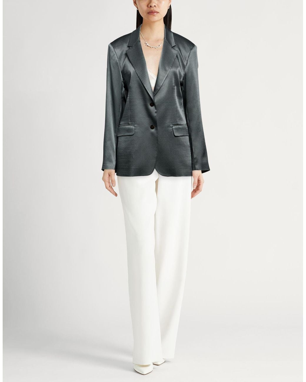 Alysi Black Chocolat Blazer Viscose, Virgin Wool, Cotton