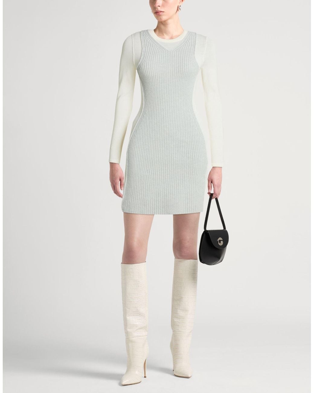 DIESEL White Mini Dress
