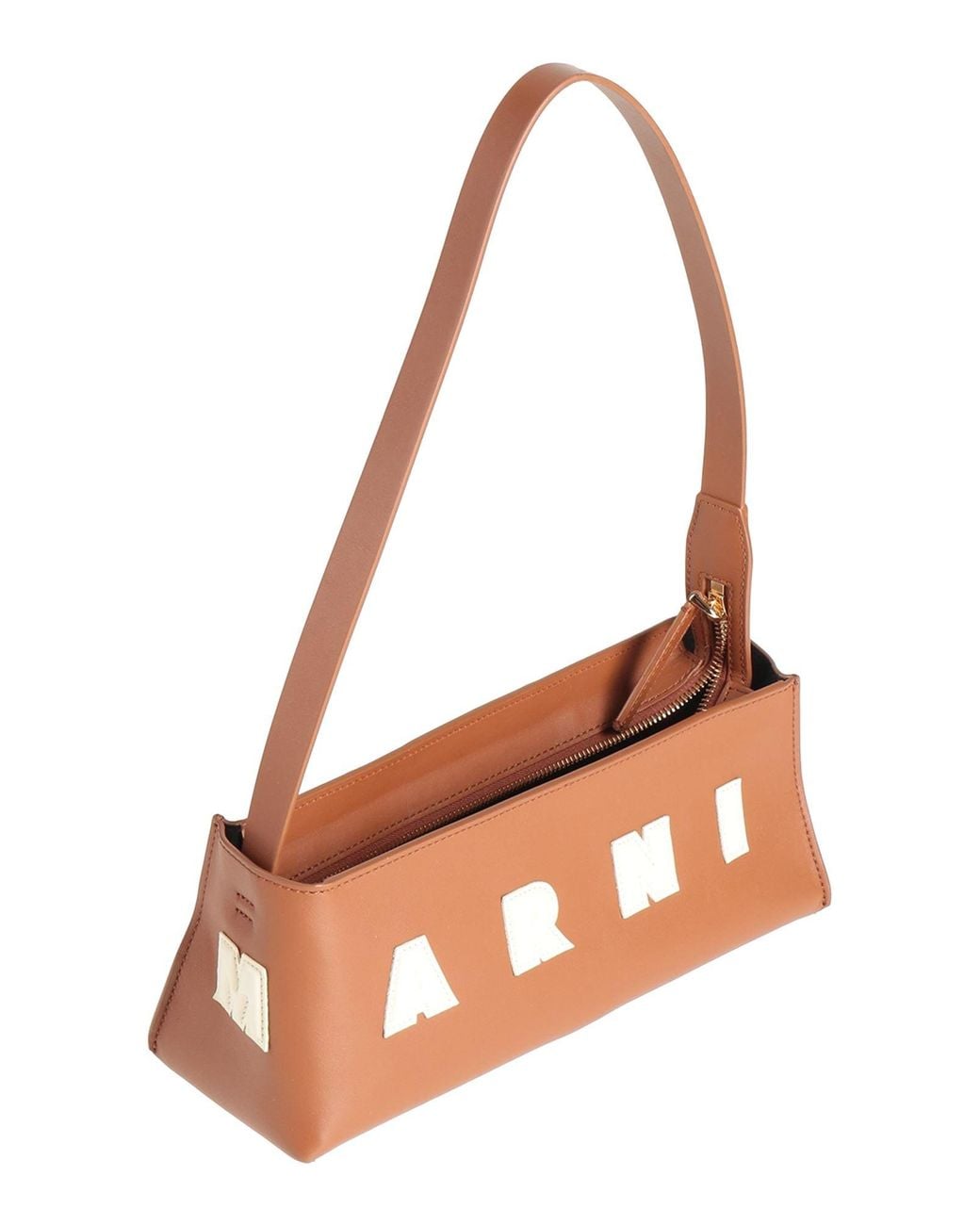 Borsa A Spalla di Marni in Brown