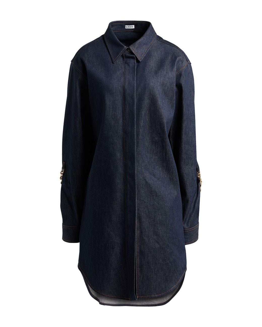 Loewe Blue Mini Dress