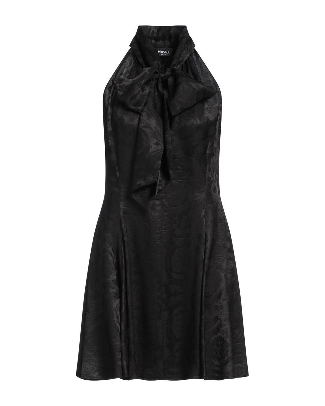 Versace Black Mini Dress