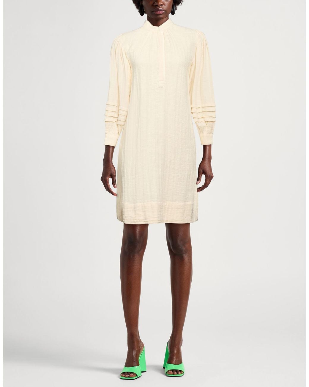 Antik Batik Natural Mini Dress Cotton