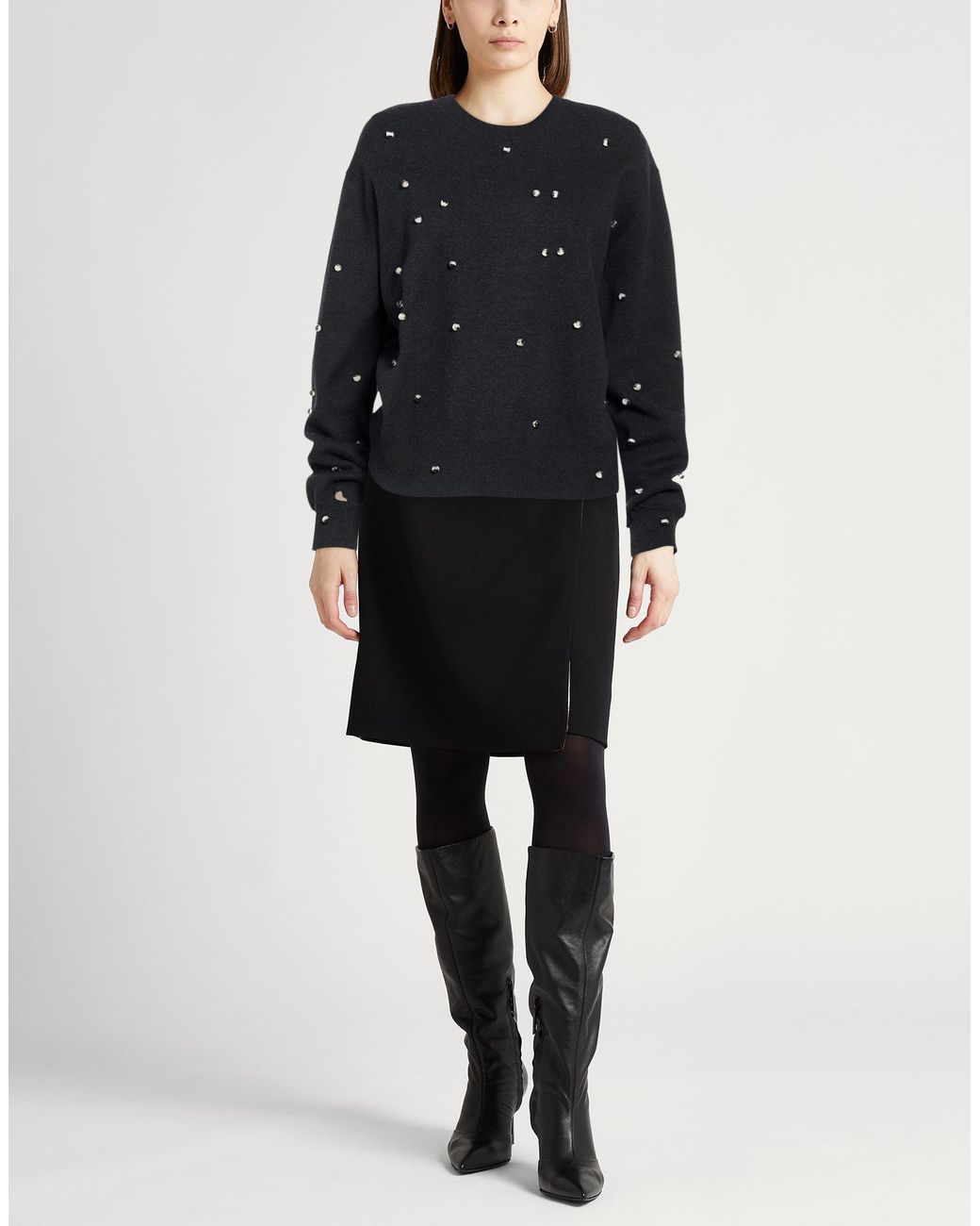 Alysi Black Sweaters