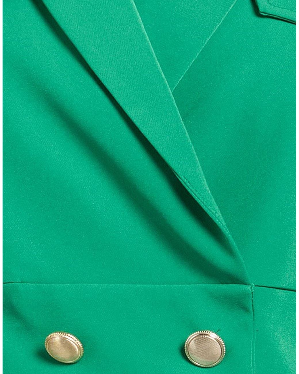 Liu Jo Green Jacket Polyester, Elastane