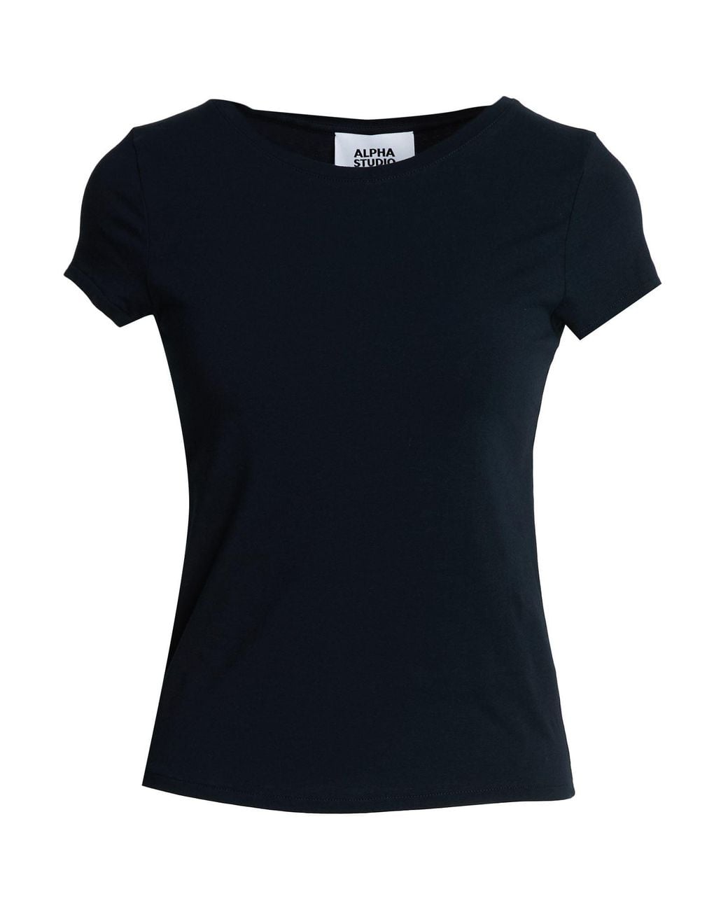 Alpha Studio Black T-Shirt