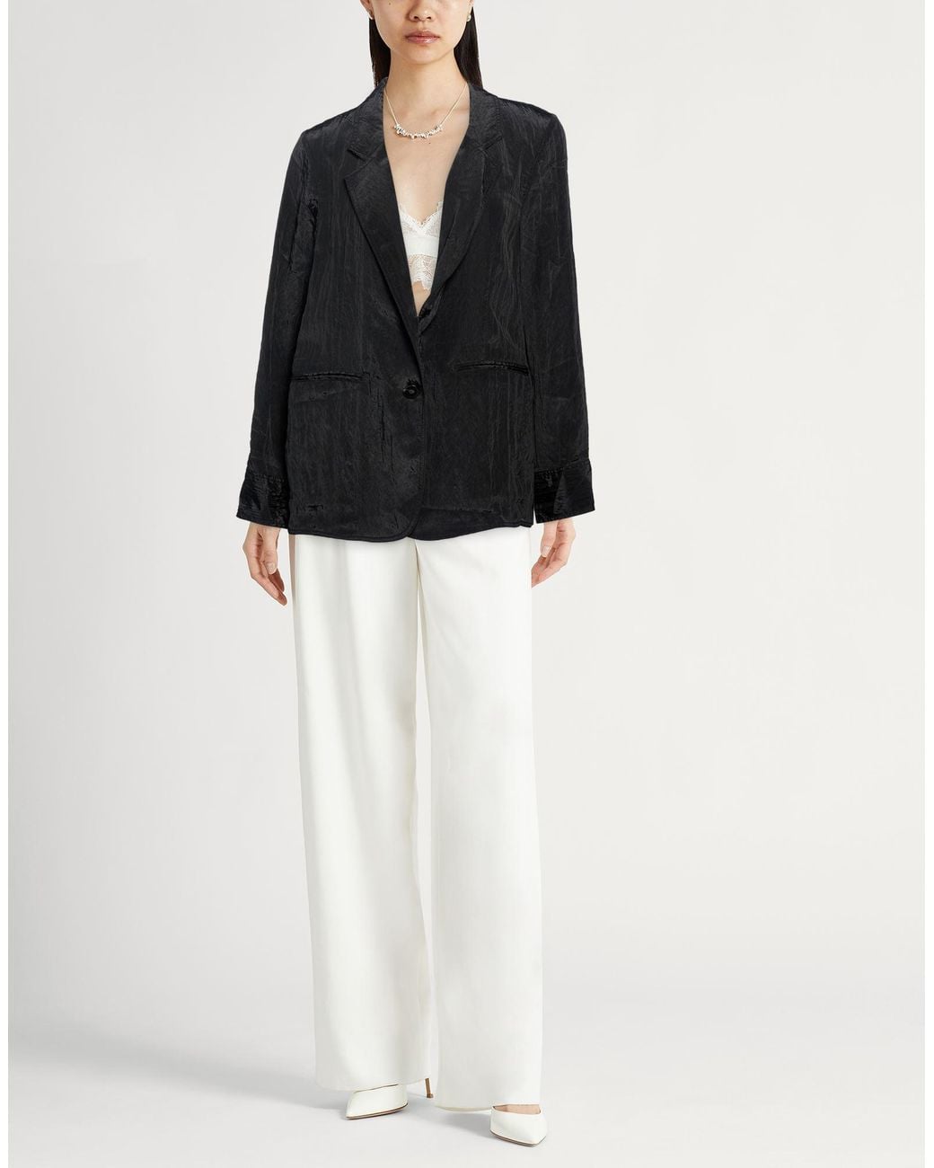 Forte_forte Black Blazer