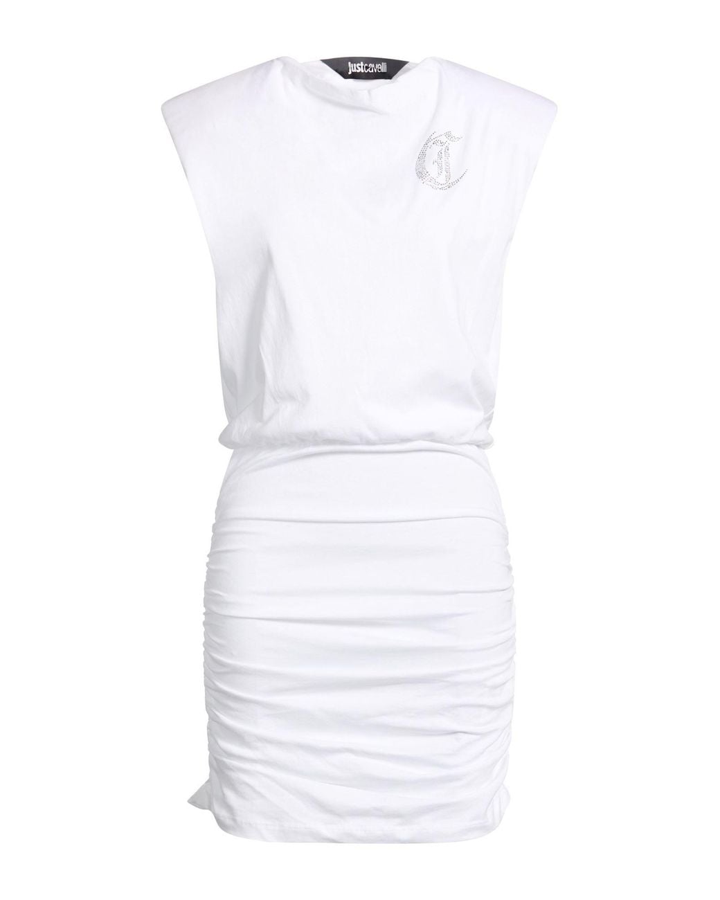 Just Cavalli White Mini Dresses