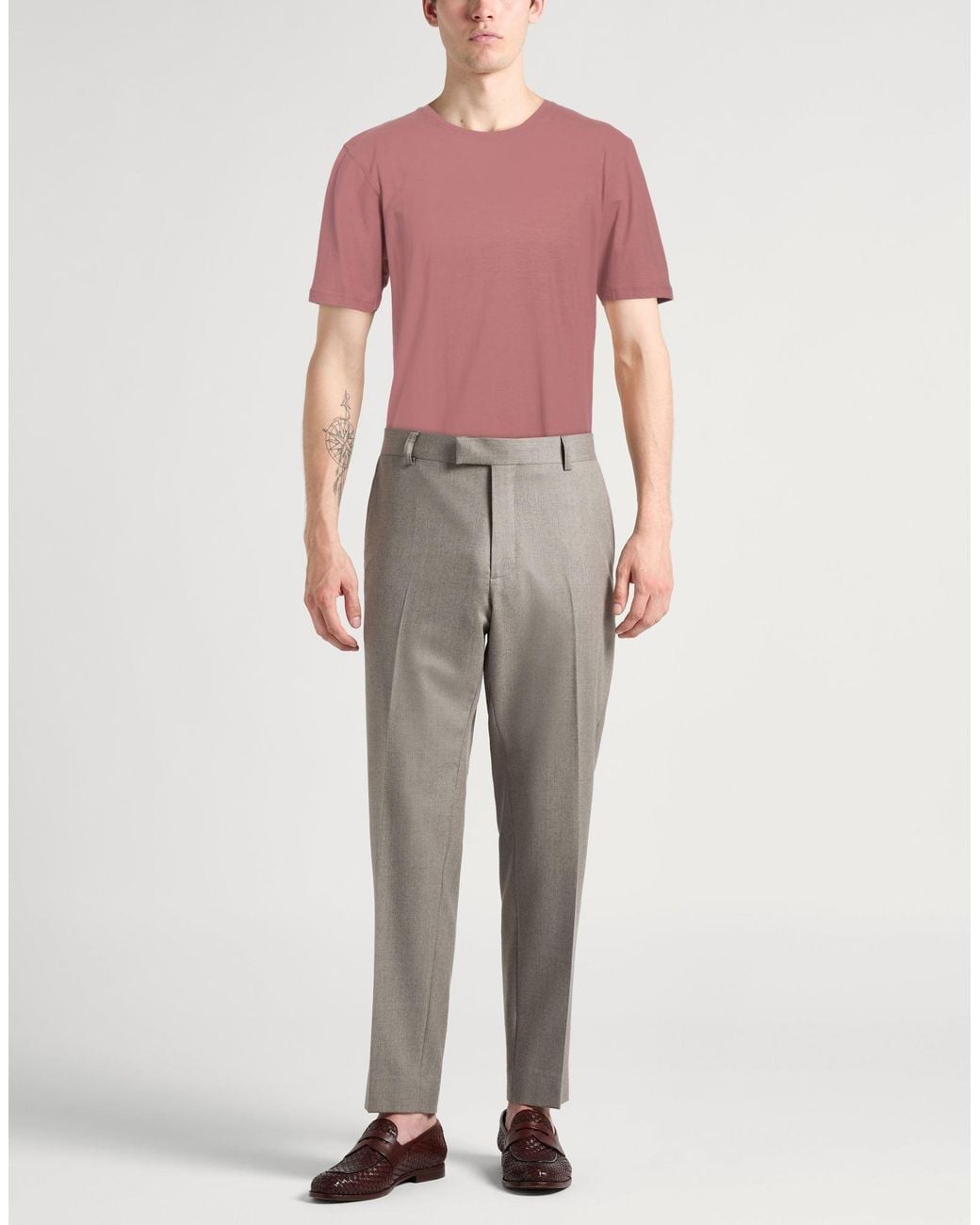 Lardini Pink T-Shirt Cotton for men