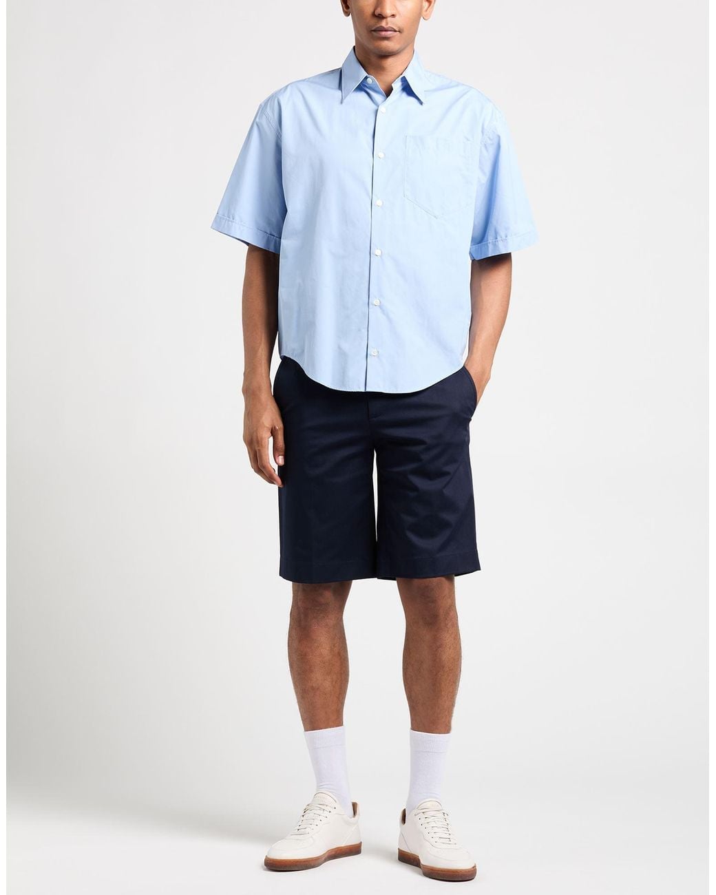 Versace Blue Shorts & Bermuda Shorts for men