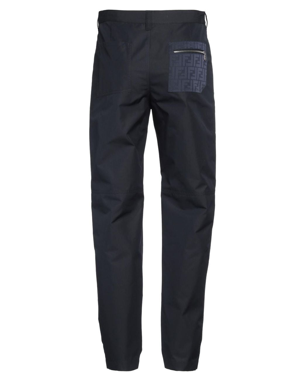 Fendi Blue Pants Cotton, Polyamide for men