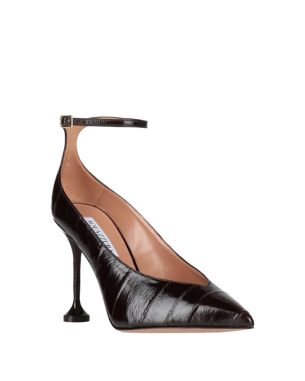 Aquazzura Black Dark Pumps Leather