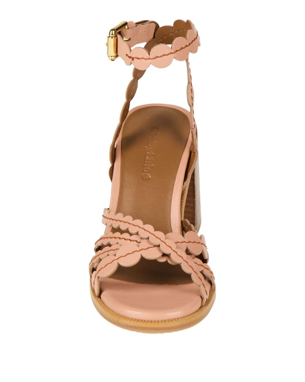 See By Chloé Pink Blush Sandals Calfskin