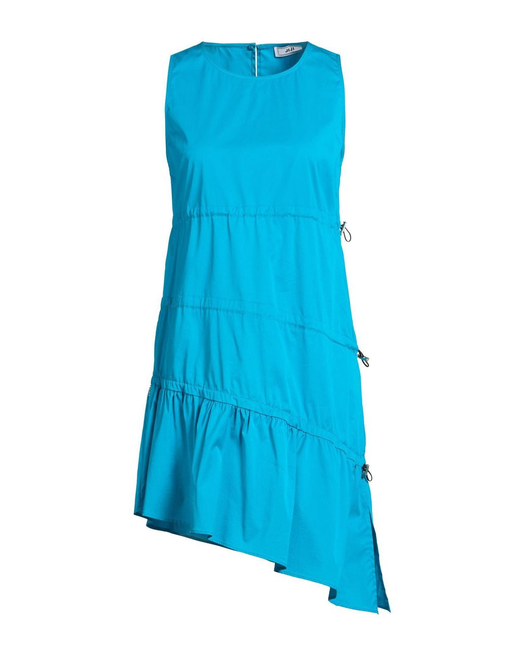 Jijil Blue Mini Dress Cotton, Polyamide, Nylon