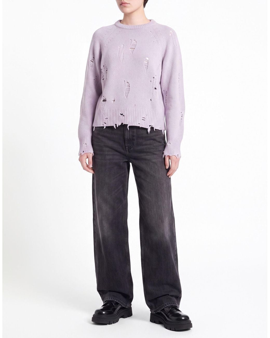 Giorgio Brato Purple Sweater Wool