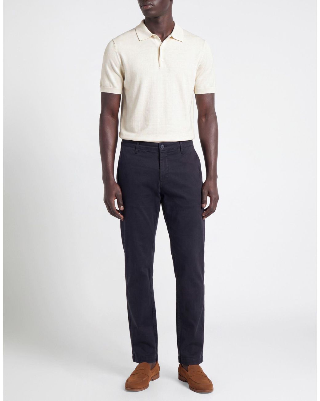 Jacob Cohen Blue Pants Cotton, Lyocell, Elastane for men