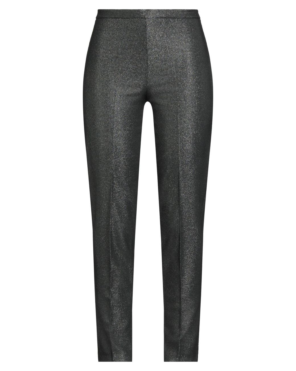 Cristinaeffe Gray Pants Polyester, Viscose, Elastane, Metal