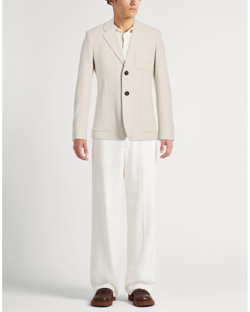 Blazer di AMI in Natural da Uomo
