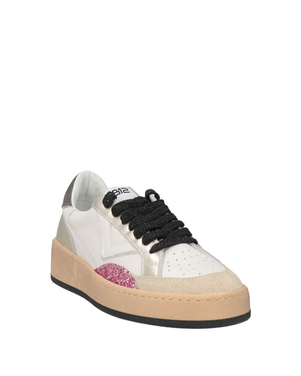 4b12 Pink Sneakers Leather