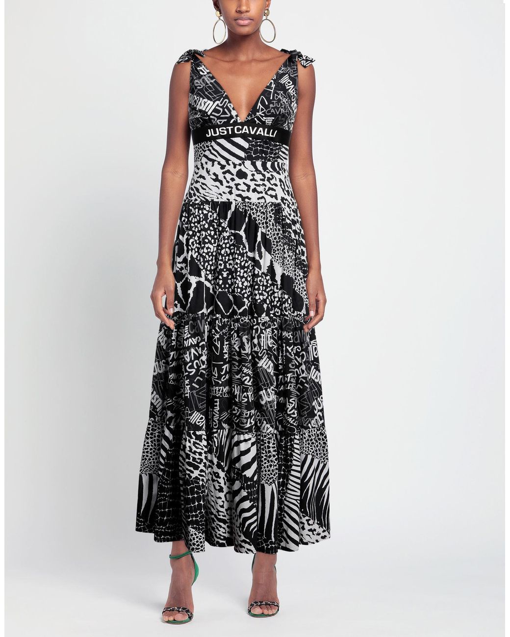 Just Cavalli Black Maxi Dress