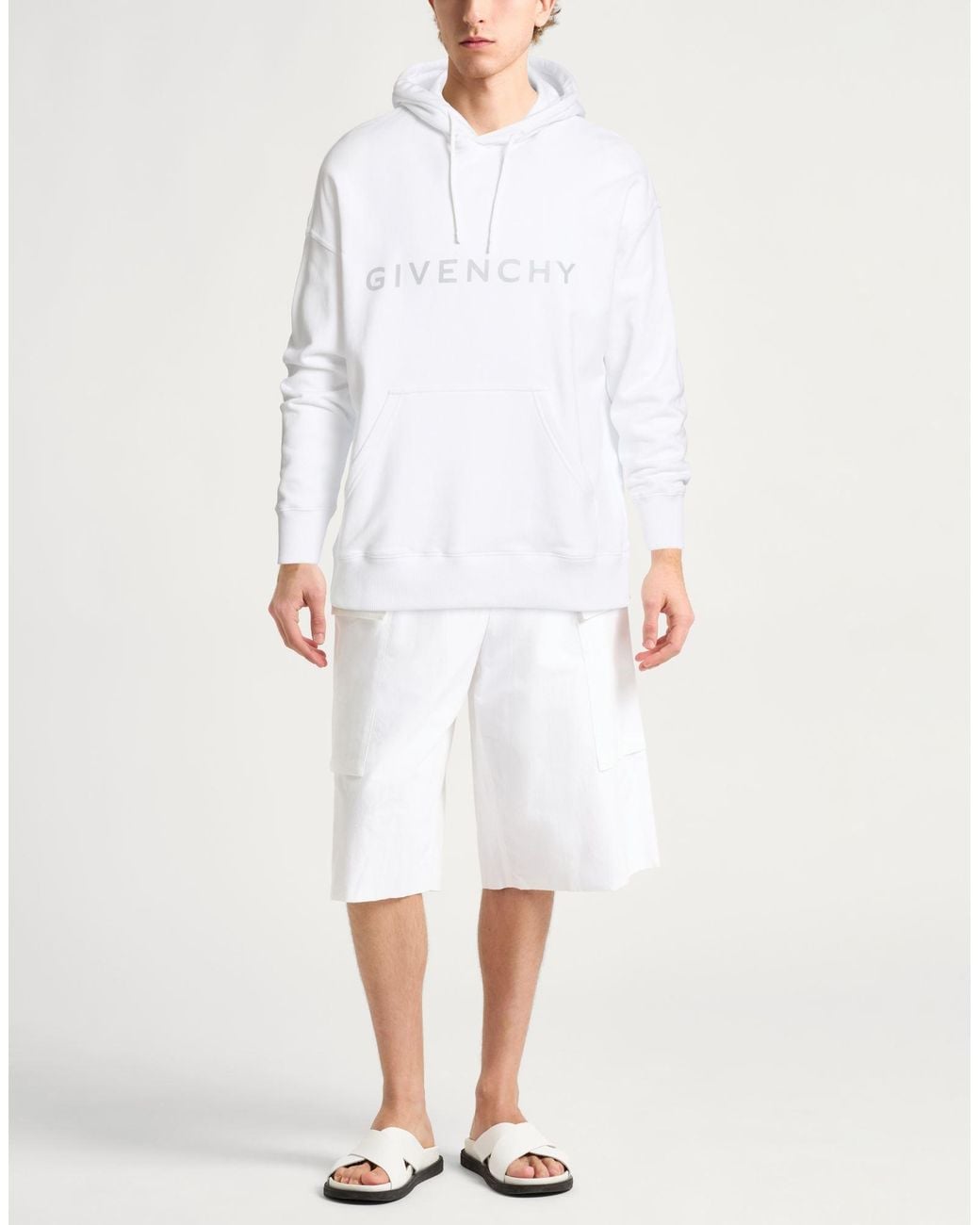 Givenchy White Sweatshirts for men