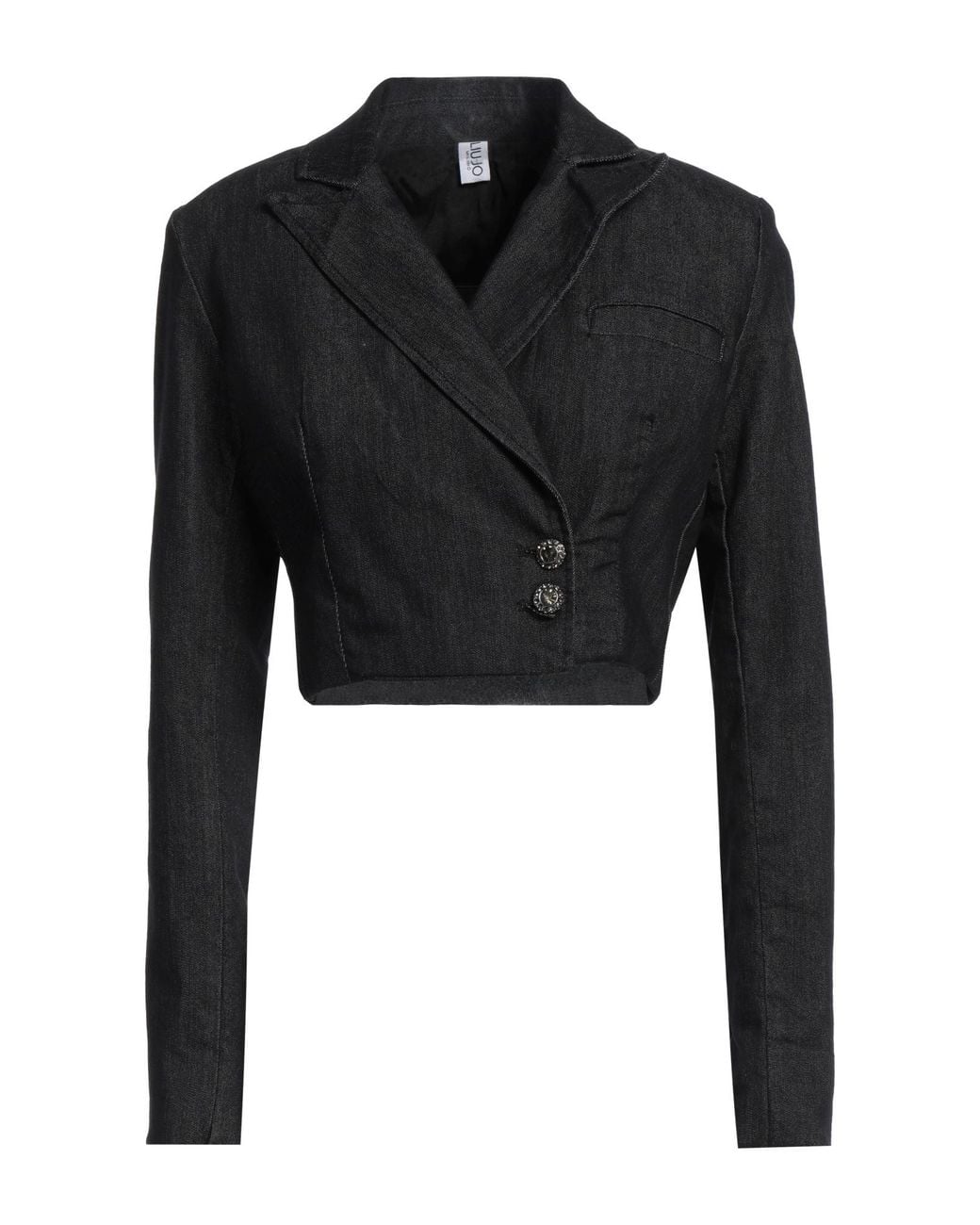 Liu Jo Black Denim Outerwear