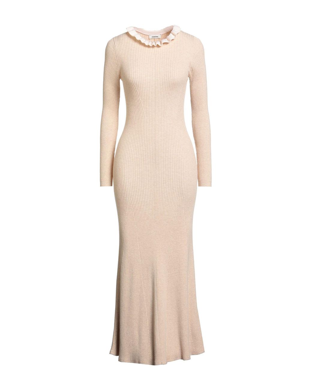 Sandro Natural Maxi Dress