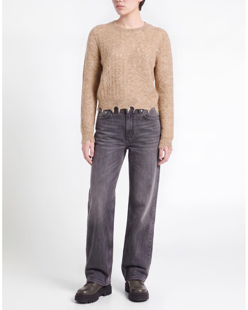 Pullover Kaos de color Natural